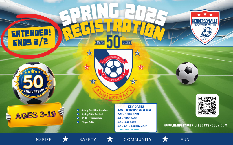 Spring 2025 Registration Open!  